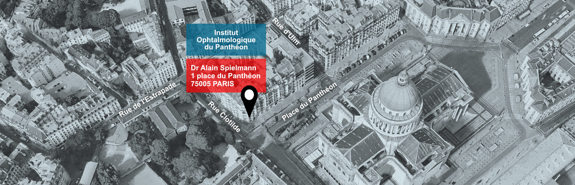 Plan de Institut d'Ophtalmologie du Panthéon à Paris